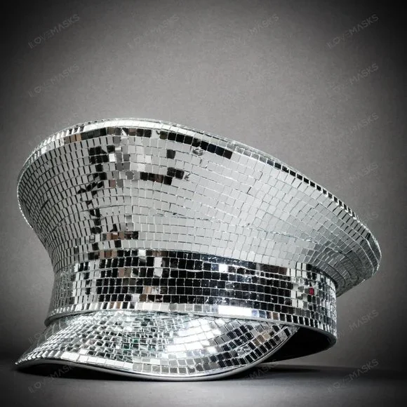 ILOVEMASKS | Accessories | Silver Shinny Disco Ball Mirrors  display picture 2